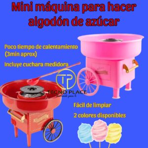 Mini maquina para hacer algodón de azúcar
