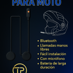 Auriculares para casco de moto TK-513