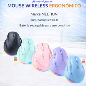 Mouse Ergonómico BTM008 MEETION